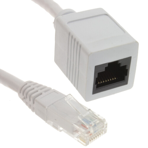 kenable Network CAT5e-CCA UTP Ethernet RJ45 Extension Male/Female Cable  1m
