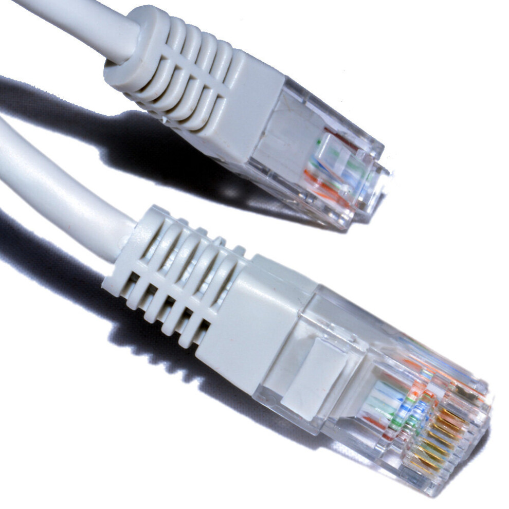 Network Ethernet Rj45 Cat5e Cca Utp Patch 26Awg Cable Lead 15M Grey 5055383461288