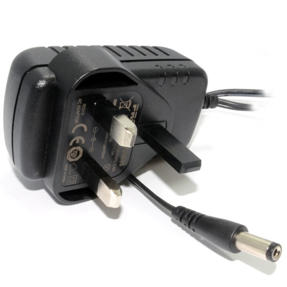 Cctv Camera 12V 0.5A 500Ma Psu 2.1Mm Dc Plug Uk Power Supply 5055383456383