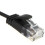 kenable kenable SLIM Cat 6 Full Copper RJ45 Ethernet Network Internet Cable  1m Black 4