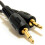 kenable Mono 3.5mm Jack Plug to Mono 3.5mm Jack Plug Cable Lead 2m GOLD 1