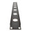 kenable kenable 6 Hole D Type Networking Flight Case Panel Mount Plate for XLR PA 2