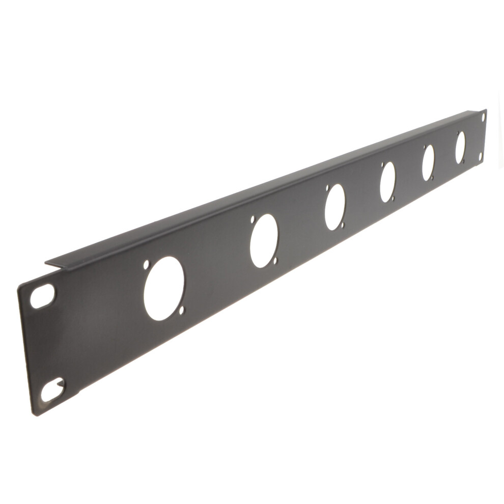 kenable 6 Hole D Type Networking Flight Case Panel Mount Plate for XLR PA