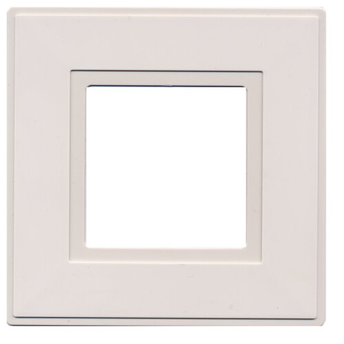 kenable Light Switch Surround Finger Plate White [2 Pack]