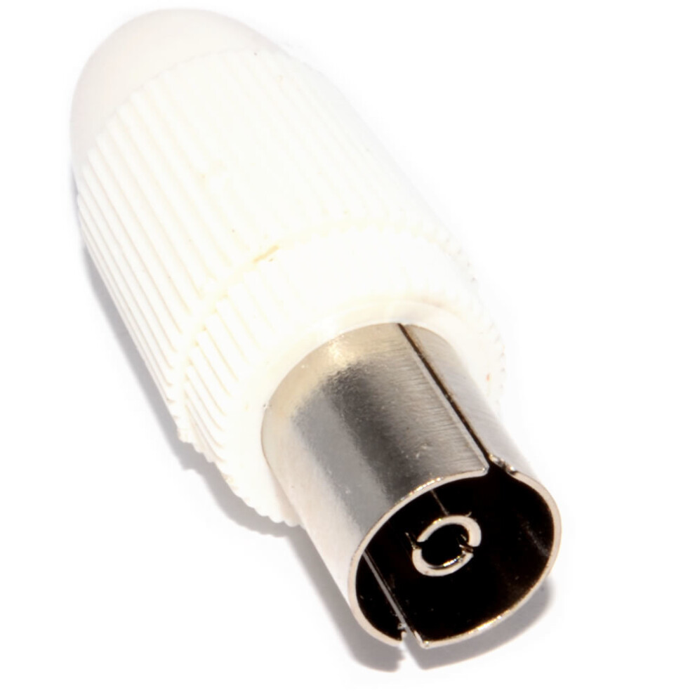 Screw On Female Rf Socket For Tv Freeview Aerial Coax Cable Adapter 5055383448005