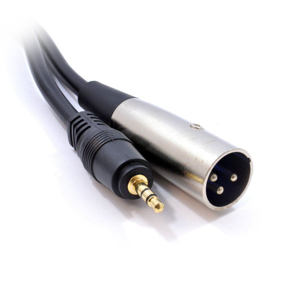 Kenable Men's 3.5Mm Stereo Jack Pc Laptop To Xlr Mixer Speaker 2M