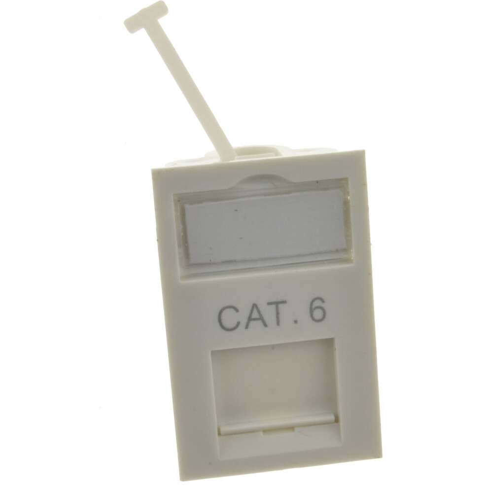 kenable Floor Box Keystone Cat6 Low Profile Network 6C Module 38 x 25mm a