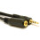 kenable 3.5mm Stereo Jack to Socket Headphone Extension GOLD Cable  1m 1