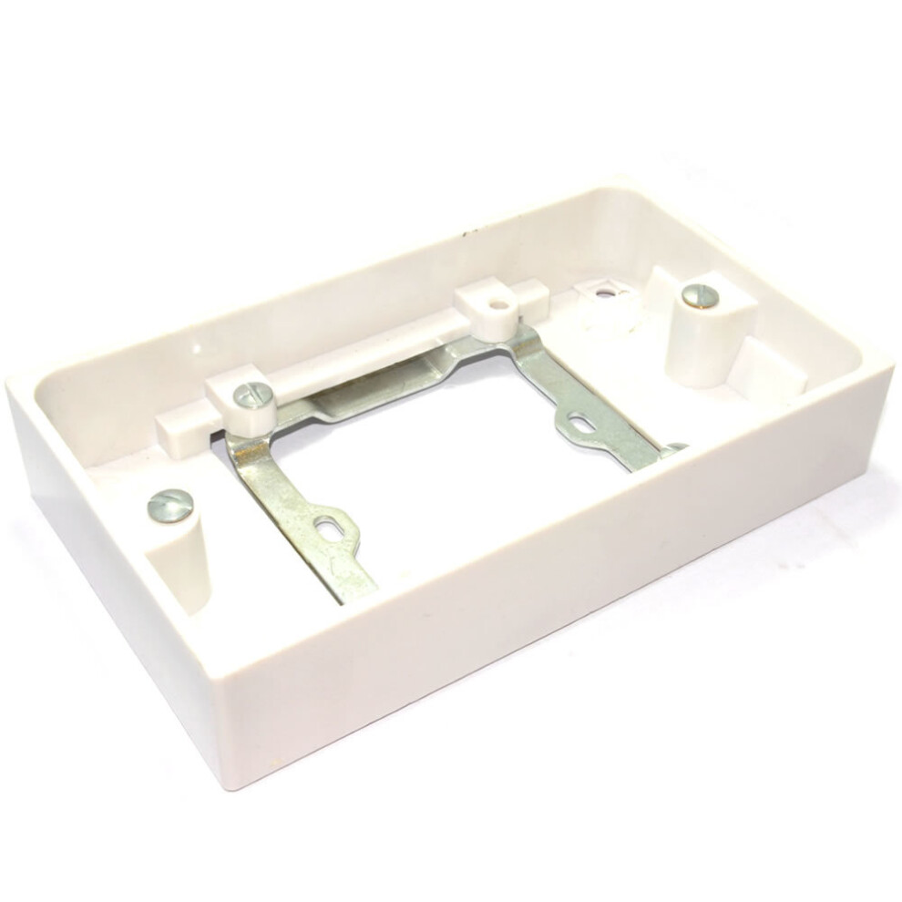 kenable Single 1 Gang Wall Socket to Double Wall Gang Socket Converter