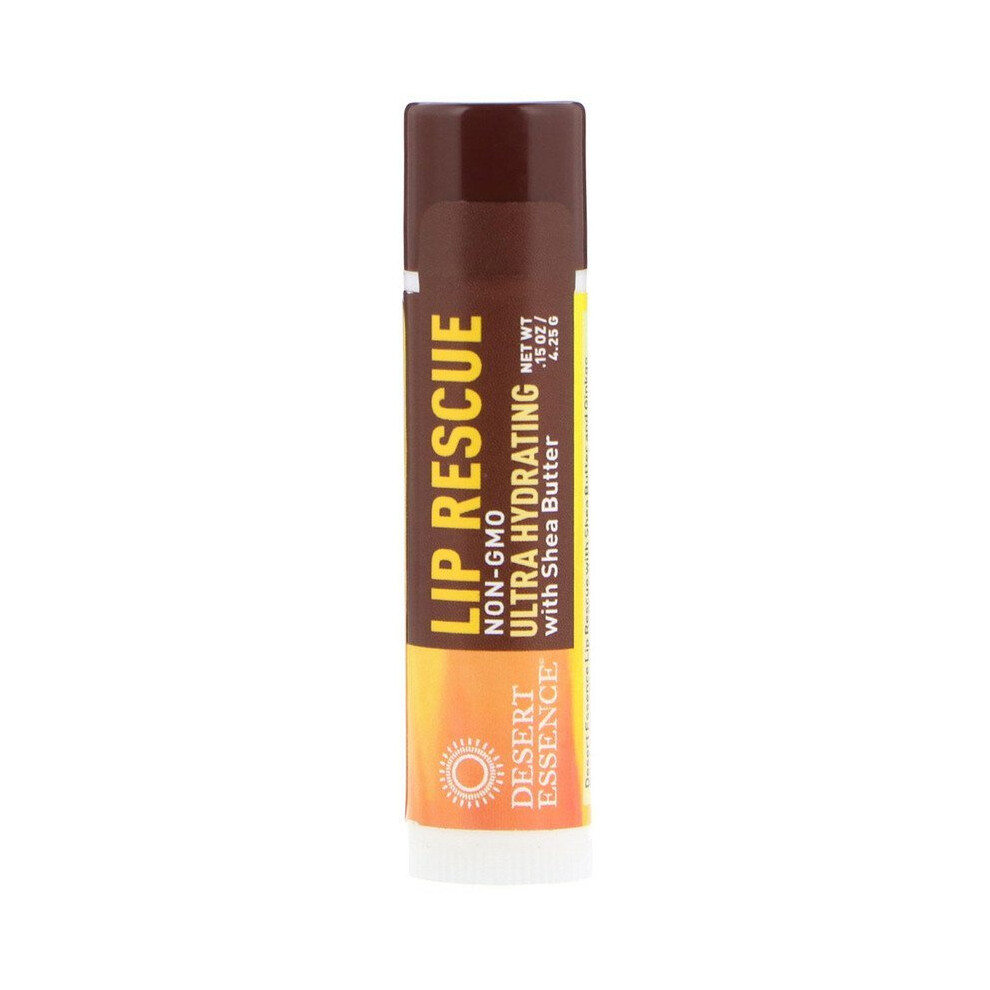 Desert Essence, Lip Rescue, Ultra Hydrating with Shea Butter, .15 oz (4.25 g)