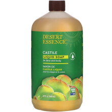 Desert Essence, Kastilien Flüssigseife, 32 fl oz (946 ml)
