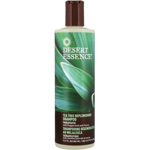 Desert Essence, Teebaum Auffüllendes Shampoo mit Pfefferminze und Yucca, 12,7 fl oz (375 ml)