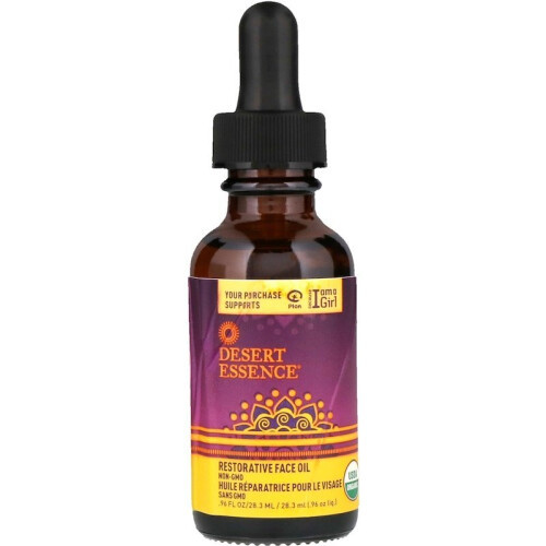 Desert Essence, Restorative Face Oil, .96 fl oz (28.3 ml) 2