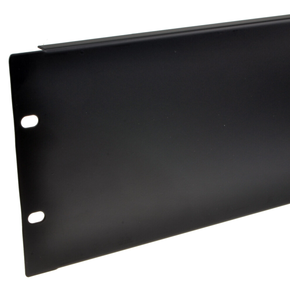 kenable 3U Blanking Plate for Comms Data Cabinet Rack 19 Black