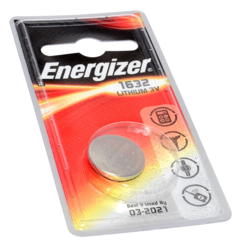 kenable kenable Energizer Cell Button Battery CR1632 3V 1 Pack