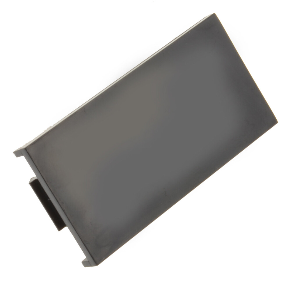 kenable Euro Mod Blanks 50mm 25mm Blanking Plate Insert for Face Plates BLACK