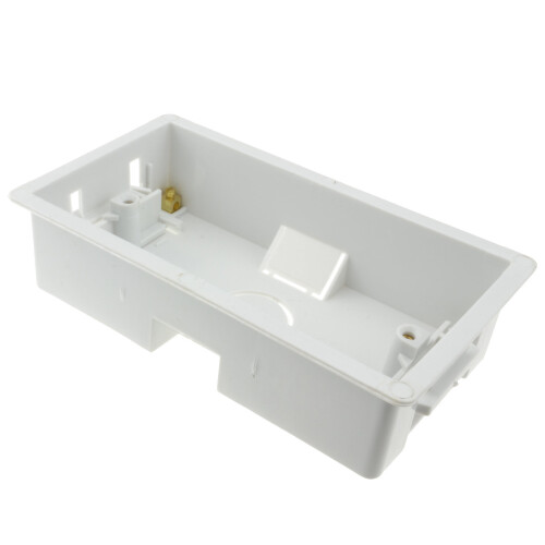 kenable kenable Dry Lining Back Box Pattress Box 2 Gang 35mm 1
