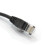 kenable kenable Black Network Ethernet RJ45 Cat5E CCA UTP PATCH 26AWG Cable 0.3m 30cm 2