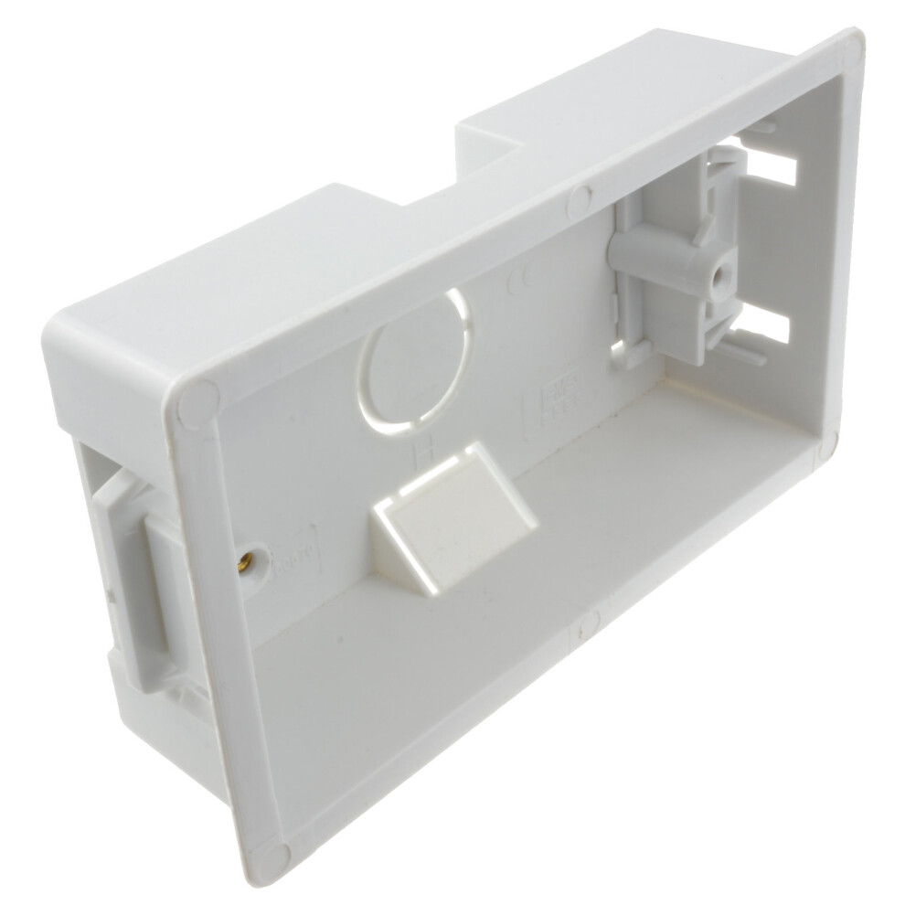kenable Dry Lining Back Box Pattress Box 2 Gang 35mm