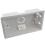 kenable kenable Dry Lining Back Box Pattress Box 2 Gang 35mm 5