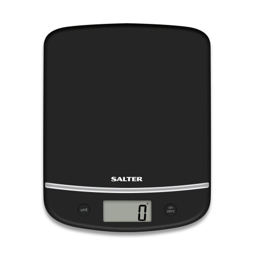 Salter Salter 5kg Aquatronic Electronic Digital Kitchen Scale Black 1056 BKDR