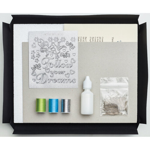 Make Your Own Thread Art String Picture Kit Set Creative Craft Hobby 2