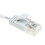 kenable kenable SLIM Cat 6 Full Copper RJ45 Ethernet Network Internet Cable  0.25m White 4