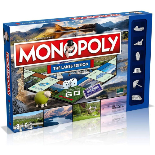 Monopoly Monopoly The Lakes Regional Board Game