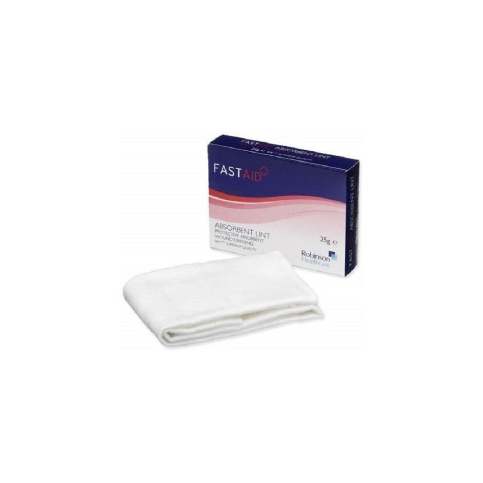 Robinson Healthcare Fast Aid Absorbent Lint, 25G, Pack Of 6