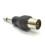 kenable RF Push Type Female Coax Socket to 3.5mm Mono Jack Plug Adapter 1