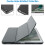 JETech Case iPad Pro 12.9" 1st/2nd Gen 2015/2017 Auto Wake/Sleep Grey 5