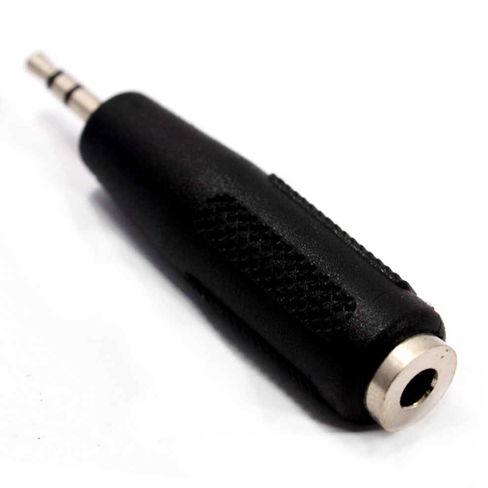 kenable 2.5mm Mini Jack to 3.5mm Stereo Headphone Jack Socket Adapter