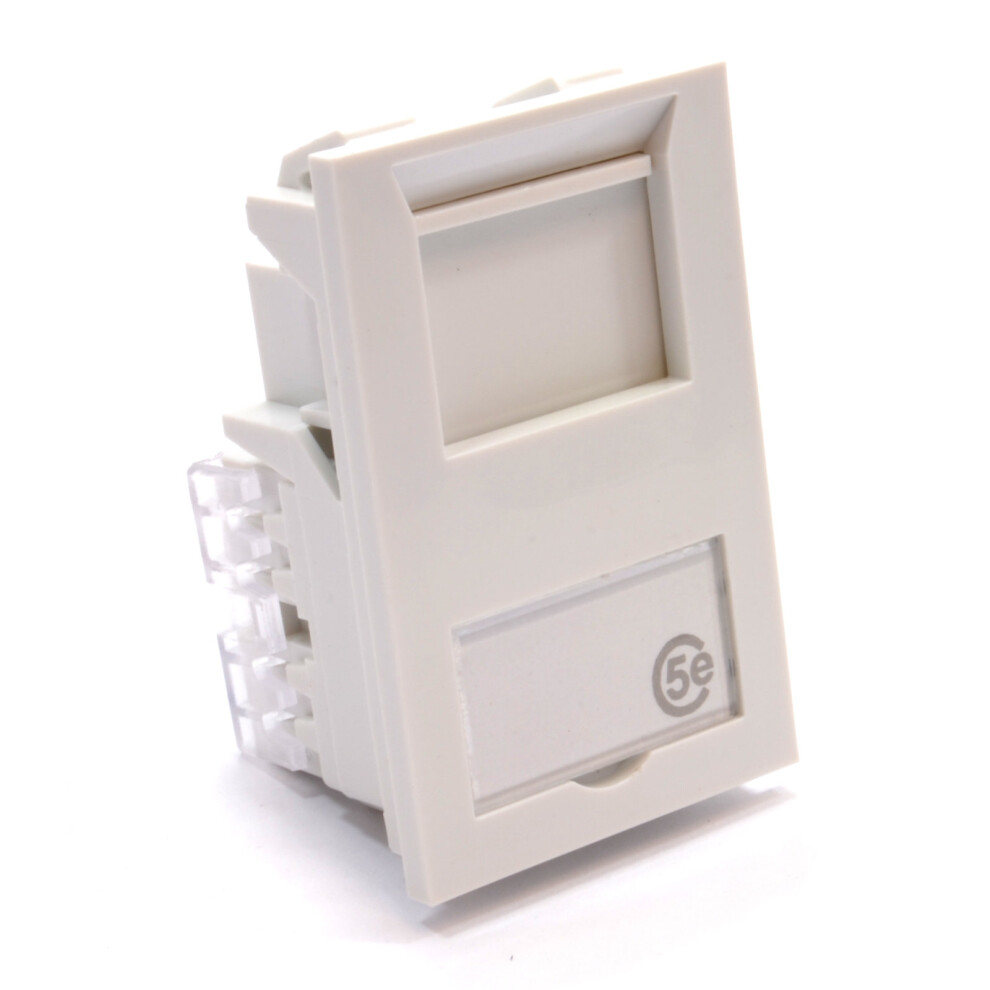 kenable Floor Box Keystone Cat5e Low Profile Network 6C Module 38 x 25mm