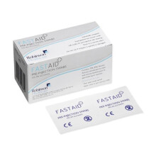 Fast Aid Pre-Injection Swab 70% Ipa Alcohol, MultiPack of 12x100