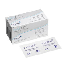 Fast Aid Pre Injection Swabs, Pack of 100