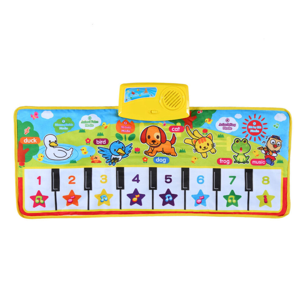 Touch, Play & Learn Musical Piano Mat | Musical Mat for Toddlers