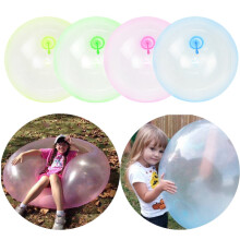 (Yellow) 120cm TPR Water Balloon Ball Funny Pool Toy Ball