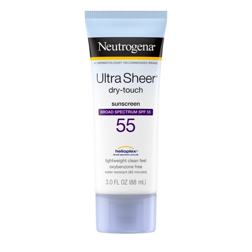 Johnson & Johnson Neutrogena Ultra Sheer Dry-Touch Αντηλιακό SPF 55, 3 fl. oz.