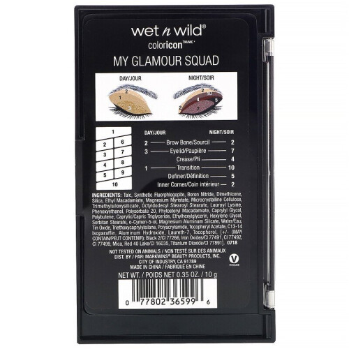 Wet n Wild E sombra de    cone de cor selvagem e molhada 2