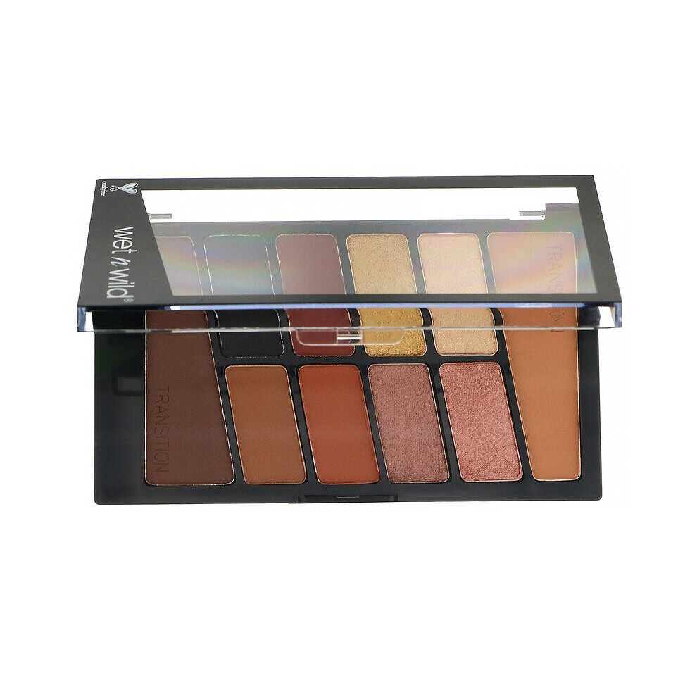 Wet N Wild Color Icon Eyeshadow Palette, 756A My Glamour Squad, 10G Black,Cream,Brown