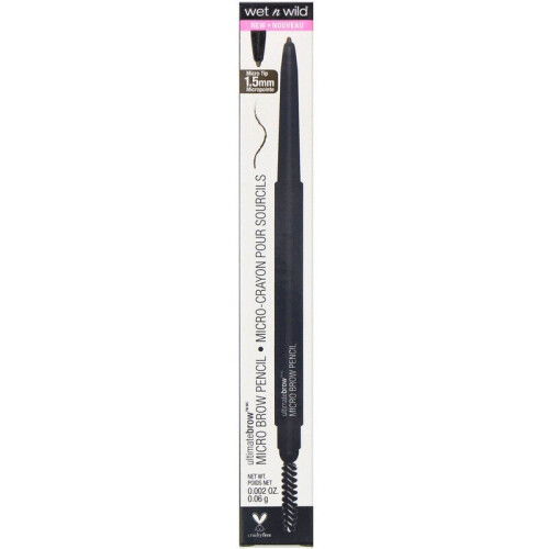 Wet n Wild Wet n Wild, Ultimate Brow Micro Brow Pencil, 649A Deep Brown, 0.06g 1