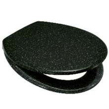 (Black) Glitter Toilet Seat