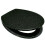 EUROSHOWERS (Black) Glitter Toilet Seat 1