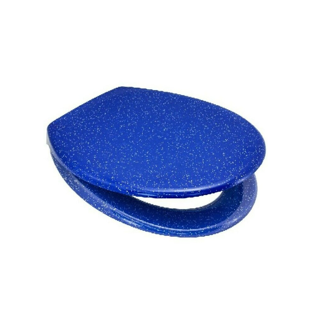 (Blue) Glitter Toilet Seat