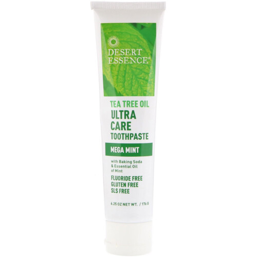 Desert Essence, Τσάι Τσάι Οϊλ Ουltra Care Τοντοπάστα, Mega Μίντ, 6.25 oz (176 g) 2