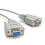 kenable Serial RS232 Null Modem Cable - DB9F to F - 3m 1