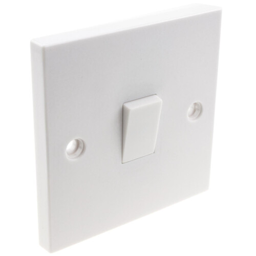 kenable kenable Electrical UK Domestic Household Light 2 Way Single Light Switch White