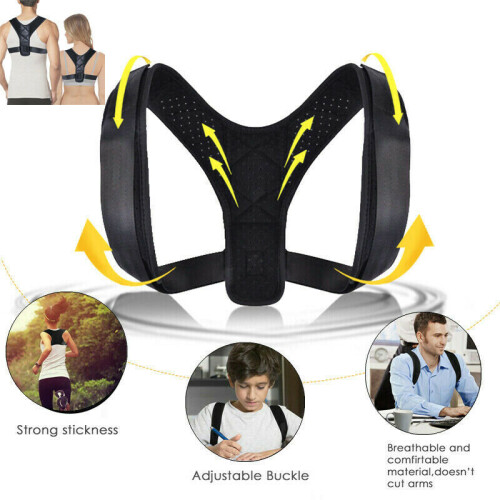 Back Posture Corrector Shoulder Straight Support Brace Belt