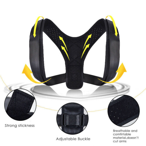 Back Posture Corrector Shoulder Straight Support Brace Belt 1