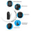 Ranpo Ranpo Bluetooth μίνι κινητό κινητό τηλέφωνο ξεκλείδωτο GSM Dialer BM70 ακουστικό 3